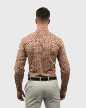 Load image into Gallery viewer, VINCENT &amp; FRANKS S193636016C RED LIBERTY PRINT SLIM SC SHIRT
