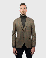 Load image into Gallery viewer, VINCENT &amp; FRANKS VFFJJ950 TAN CHECK JACKET
