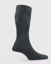 Load image into Gallery viewer, VISCONTI A238V TEXTURED CHARCOAL SOCKS
