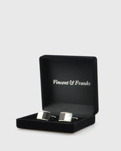 Load image into Gallery viewer, VINCENT &amp; FRANKS VF27019 MOP &amp; ONYX CUFFLINKS
