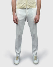 Load image into Gallery viewer, VINCENT &amp; FRANKS S197641 SLIM WHITE LINEN TROUSER

