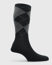 Load image into Gallery viewer, VISCONTI A.SRGYLE TEXTURED CHARCOAL SOCKS
