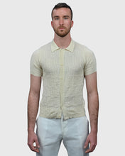 Load image into Gallery viewer, VINCENT &amp; FRANKS S20S2 NAT SS KNITTED CARDIGAN

