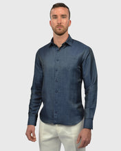 Load image into Gallery viewer, VINCENT &amp; FRANKS S19M2818043 NAVY SLIM SC SHIRT
