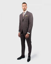 Load image into Gallery viewer, VINCENT &amp; FRANKS VFFGJ606 BURGUNDY 3 PIECE SUIT
