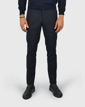 Load image into Gallery viewer, VINCENT &amp; FRANKS S2118033/3 NAVY PIN-STRIPE SLIM TROUSER
