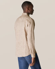 Load image into Gallery viewer, ETON 10000321738 OATMEAL SLIM LINEN SC SHIRT
