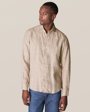 Load image into Gallery viewer, ETON 10000321738 OATMEAL SLIM LINEN SC SHIRT

