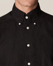 Load image into Gallery viewer, ETON 10000321818 BLACK SLIM LINEN SC SHIRT
