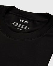 Load image into Gallery viewer, ETON 100002356178 SS FILO DI SCOZIA BLACK CREW T-SHIRT
