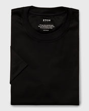 Load image into Gallery viewer, ETON 100002356178 SS FILO DI SCOZIA BLACK CREW T-SHIRT
