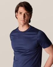 Load image into Gallery viewer, ETON 10000235626 SS FILO DI SCOZIA BLUE CREW T-SHIRT
