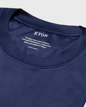 Load image into Gallery viewer, ETON 10000235626 SS FILO DI SCOZIA BLUE CREW T-SHIRT
