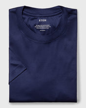 Load image into Gallery viewer, ETON 10000235626 SS FILO DI SCOZIA BLUE CREW T-SHIRT
