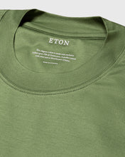 Load image into Gallery viewer, ETON 10000235664 SS FILO DI SCOZIA GREEN CREW T-SHIRT
