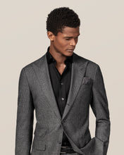 Load image into Gallery viewer, ETON 31007931118 BLACK TEXTURED TWILL CONTEMPORARY SC SHIRT

