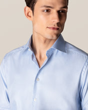 Load image into Gallery viewer, ETON 31007931122 BLUE TEXTURED TWILL CONTEMPORARY SC SHIRT
