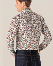 Load image into Gallery viewer, ETON 100002037 WHT CORD PRINT SLIM SC SHIRT

