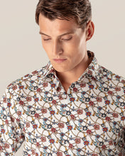 Load image into Gallery viewer, ETON 100002037 WHT CORD PRINT SLIM SC SHIRT

