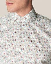 Load image into Gallery viewer, ETON 10000326001 WHITE PRINT SLIM SC SHIRT
