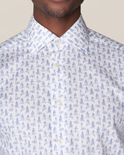 Load image into Gallery viewer, ETON 10000326125 BLUE PRINT SLIM SC SHIRT
