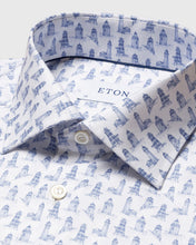 Load image into Gallery viewer, ETON 10000326125 BLUE PRINT SLIM SC SHIRT

