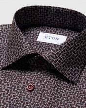 Load image into Gallery viewer, ETON 10000354959 WINE PRINT SLIM SC SHIRT
