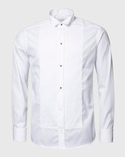 Load image into Gallery viewer, ETON 6315305100 WHITE FRENCH CUFF SLIM PLISSE TUXEDO EVENING SHIRT
