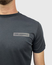 Load image into Gallery viewer, KARL LAGERFELD 755035 SS NAVY CREW
