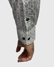 Load image into Gallery viewer, VINCENT &amp; FRANKS S194S6720-0 DARK NAVY MEDALLION PRINT SLIM SC SHIRT
