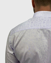 Load image into Gallery viewer, VINCENT &amp; FRANKS S194S6720-09 LAVENDER JACQUARD SLIM SC SHIRT
