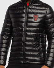 Load image into Gallery viewer, KARL LAGERFELD 505096 BLACK PUFFER JACKET
