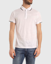 Load image into Gallery viewer, KARL LAGERFELD 755001 SS WHITE POLO
