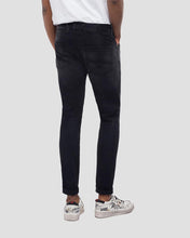 Load image into Gallery viewer, REPLAY M914661S04 BLACK ANBASS HYPERFLEX JEANS
