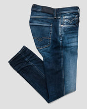 Load image into Gallery viewer, REPLAY M914661S14007 BLUE ANBASS HYPERFLEX JEANS
