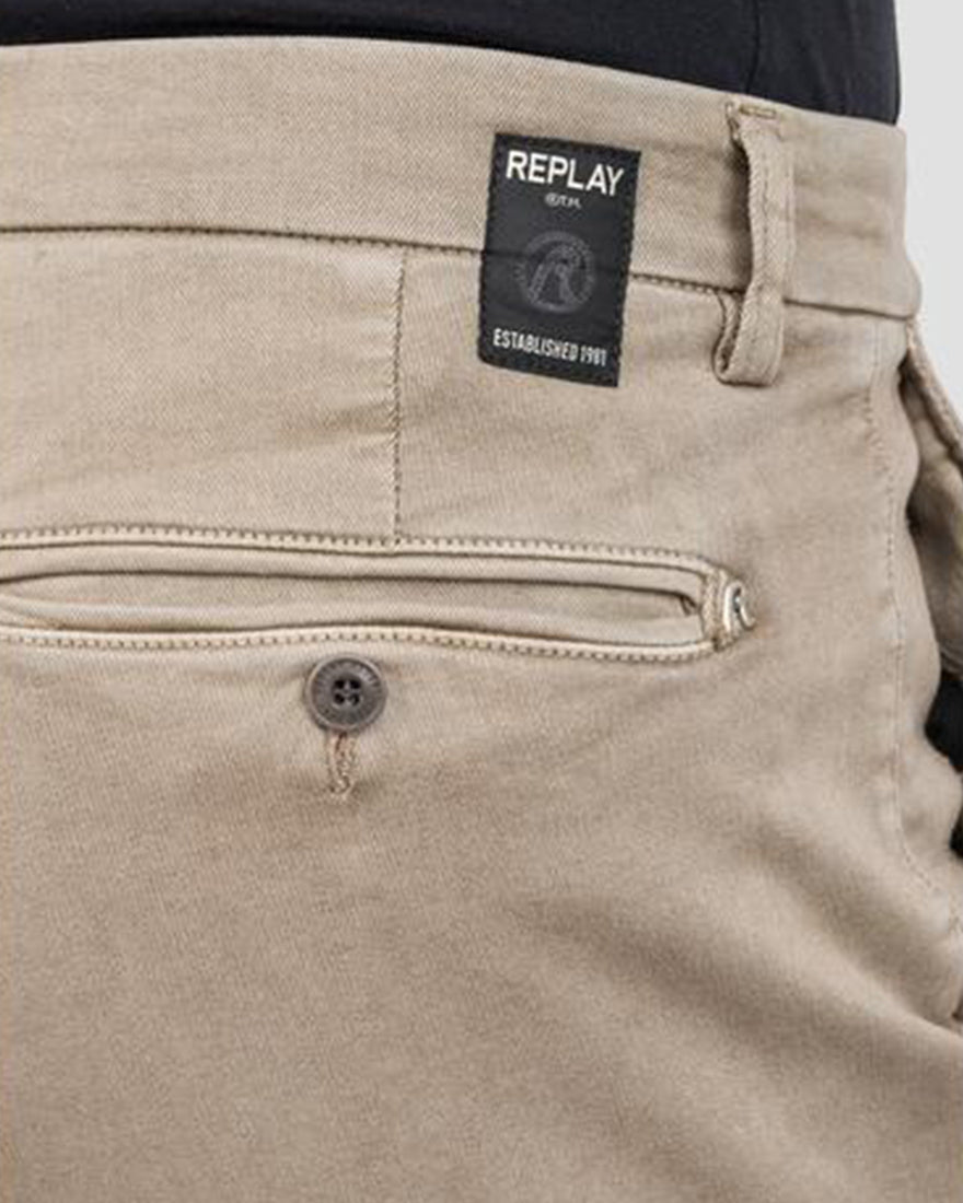 REPLAY R83669627L SAND ZEUMAR CHINOS