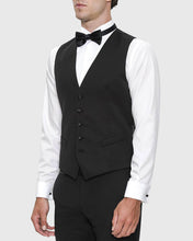 Load image into Gallery viewer, JOE BLACK F6447 BLACK MAIL TUX VEST
