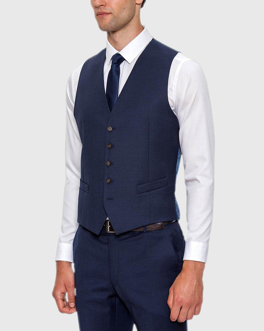 GIBSON MIGHTY F3614 NAVY SUIT VEST