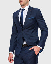 Load image into Gallery viewer, JOE BLACK FJD025 BLUE MISSION SUIT JACKET
