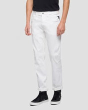 Load image into Gallery viewer, REPLAY R8001661M9148 WHITE ANBASS HYPERFLEX JEANS
