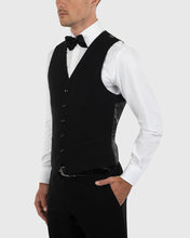 Load image into Gallery viewer, DOM BAGNATO FCK410 BLACK SILVIO VEST
