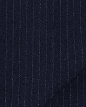 Load image into Gallery viewer, VINCENT &amp; FRANKS S2118033/3 NAVY PIN-STRIPE SLIM TROUSER
