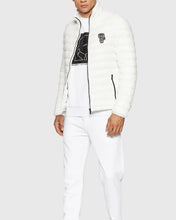 Load image into Gallery viewer, KARL LAGERFELD 505096 WHITE PUFFER JACKET
