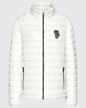 Load image into Gallery viewer, KARL LAGERFELD 505096 WHITE PUFFER JACKET
