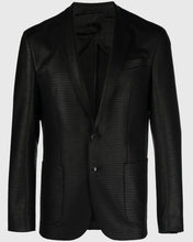 Load image into Gallery viewer, KARL LAGERFELD 524038 BLACK LIZARD JACKET
