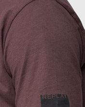 Load image into Gallery viewer, REPLAY R2782660M3590 PLUM CREW TEE
