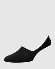 Load image into Gallery viewer, PANTHERELLA 3000FI PLAIN BLACK INVISIBLE SOCKS
